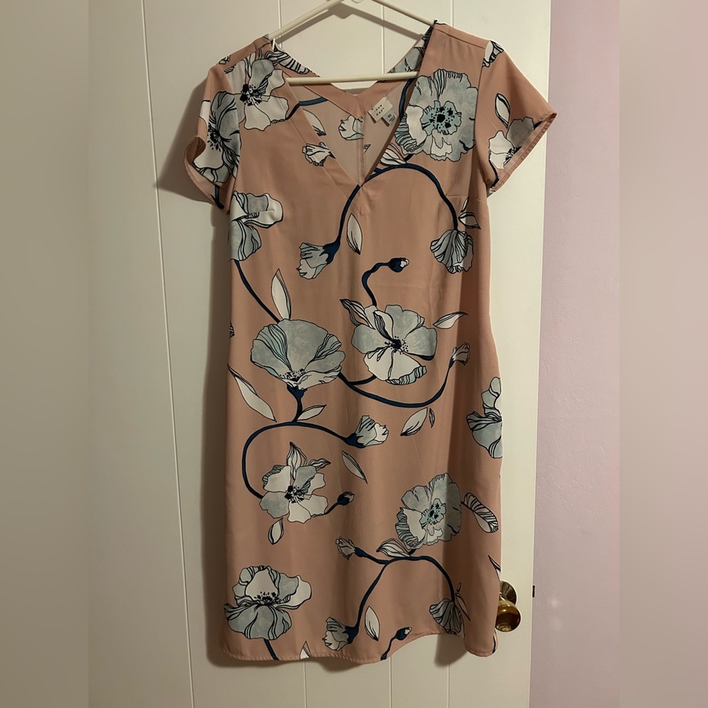 A New Day pink floral sundress